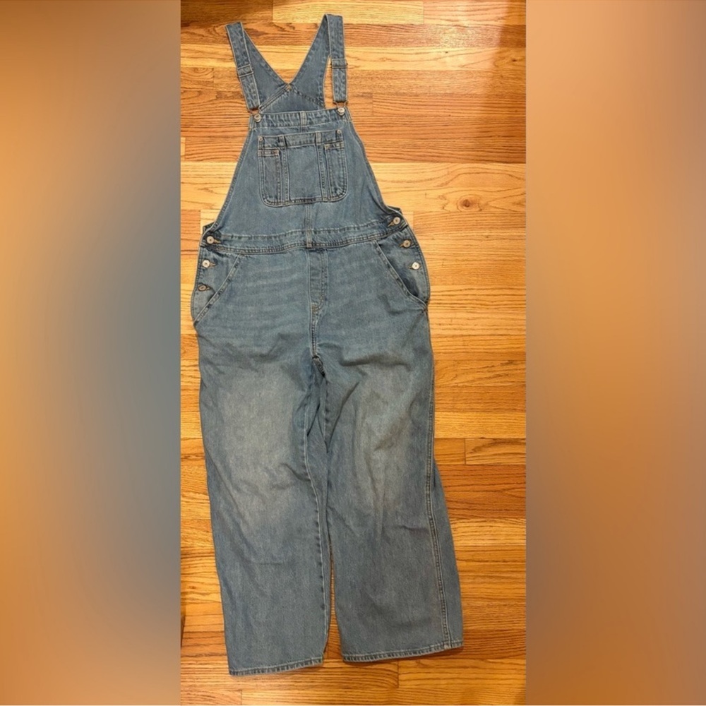 Old Navy Light Blue Denim Overalls